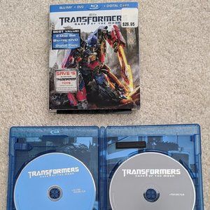Transformers Dark of the Moon Blu-Ray and DVD